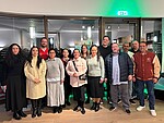 Gruppenfoto mit Teilnehmer*innen des Auftakttreffens am 13. April im Geschichtsort Stadthaus