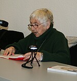 Esther Bejarano bei der Lesung
