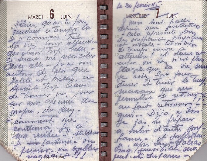 Taschenkalender von Roland Roumilhac