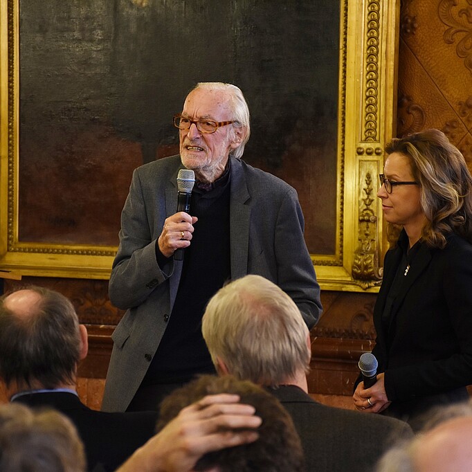 Eröffnung der Ausstellung mit Carola Veit und Uwe Storjohann