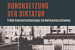 Buchcover "Durchsetzung der Diktatur" mit einem hstorischen Bild eines Appells und orangem Titel