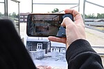 Social Media Walk in der Gedenkstätte, Foto: KZ-Gedenkstätte Neuengamme (ÖA)