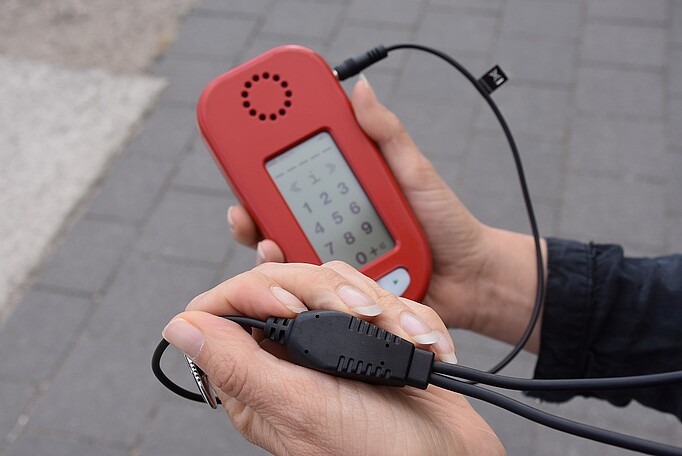 Foto Induktionsschleife und Audioguide