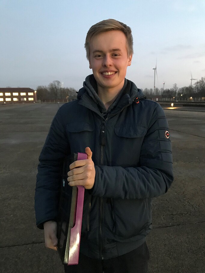 Portraitfoto von Till Denker, Initiator des Cache gegen das Vergessen