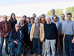 Gruppenfoto einiger Mitglieder des Arbeitskreis Kirchliche Gedenkstättenarbeit